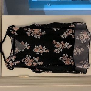 Lane Bryant sleeveless high low size 22 blouse